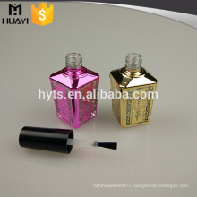 15ml large bottle UV glass nail gel polish bottle for cosmetic